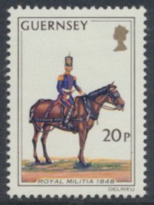 Guernsey SG 111  SC# 108 Militia  Mint Never Hinged see scan 