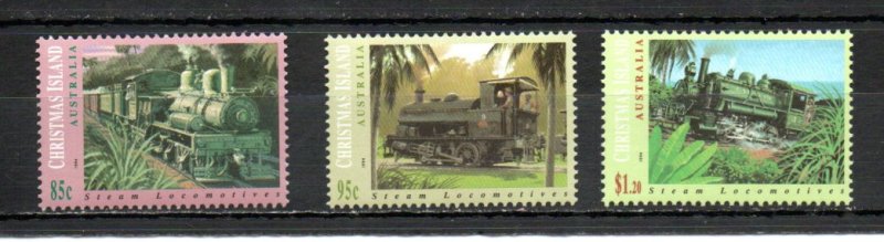 Christmas Island 360-362 MNH