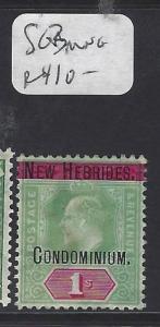 BRITISH  NEW HEBRIDES   (PP0312B)   KE 1/-   SG 3    MNG