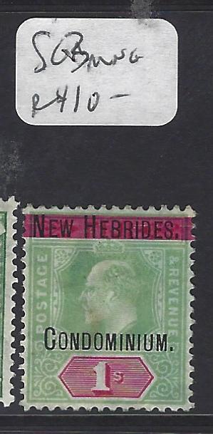 BRITISH  NEW HEBRIDES   (PP0312B)   KE 1/-   SG 3    MNG