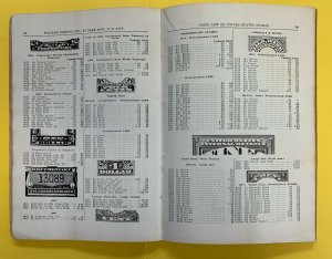 1932 Stanley Gibbons Inc. Descriptive & Illustrated Price List of U.S & B.N.A.