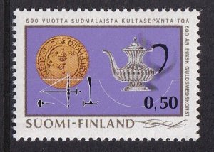Finland  #510   MNH  1971  silver tea pot