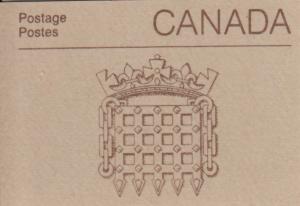 Canada 1985 Booklet BK88a Sc #947a Pane of 6 Parliament 71mm