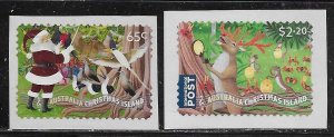 Christmas Island Scott #'s 600 - 601 MNH