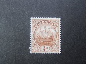 Bermuda 1912 Sc 40a MH