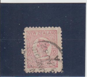 New Zealand  Scott#  P3b  Used  (1875 Newspaper Stamp)