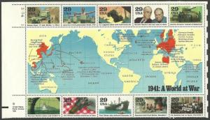 US Block, #2559, WW II - 1941, MNH*-