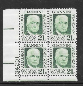 #1400 MNH Plate Block