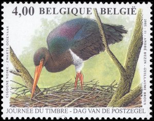 Belgium 2005 Sc 2081 Black Stork CV $10