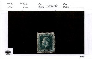 New Zealand, Postage Stamp, #152 Used, 1915 King George (AB)