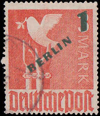 1949 Germany Berlin #9N64-9N67, Complete Set(4), Used