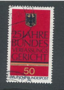Germany 1976 - Scott 1208 used - 50pf, Federal constitution