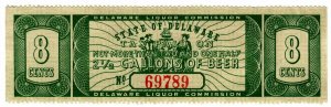 (I.B) US State Revenue : Beer Tax 8c (Delaware)