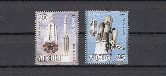 Abkhazia, 2009 Russian Local. Europa-Space issue.