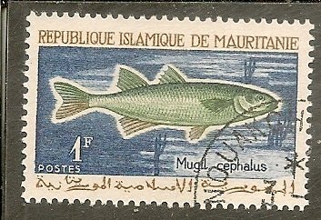 Mauritania  Scott 177   Fish   CTO