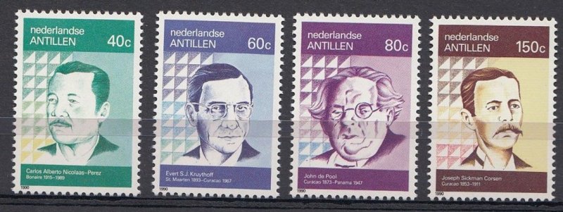 1990 Netherlands Antilles 690-693 Personalities 5,00 €