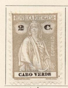 Cape Verde 1926 Early Issue Fine Mint Hinged 2c. 080394