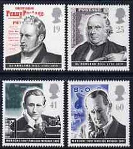 Great Britain 1995 Pioneers of Communications unmounted m...