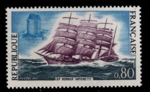 FRANCE Scott 1301 MNH** tall ship stamp