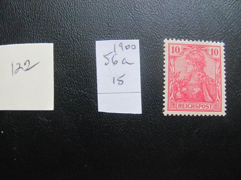 Germany 1900 MNH   MI.  56a  SC  55 XF 15 EUROS (122)