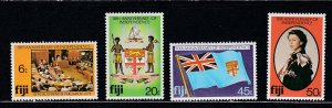 Fiji # 434-437, Independence 10th Anniversary, Mint NH, 1/2 Cat.