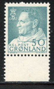 Greenland # 58, Mint Never Hinge. CV $ 9.00