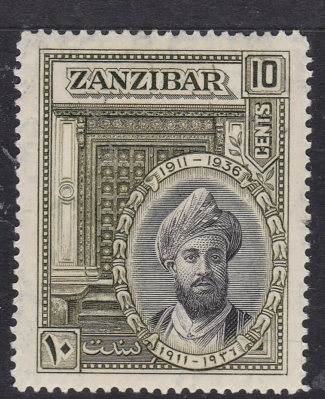 ZANZIBAR ^^^^^^sc# 214  KEY  mint hinged  $$@ lar 1932za