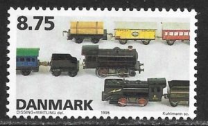 Denmark # 1040 - Model Trains - MNH.....{P64}