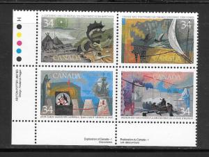 Canada #1107A MNH Plate Block