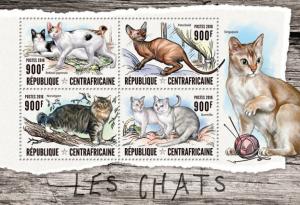 CENTRAFRICAINE 2016 SHEET CATS