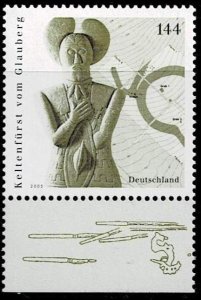 Germany 2005,Sc.#2306 MNH Celtic prince of Glauberg stone statue, 5th century BC