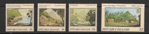 PITCAIRN ISLANDS - 1985 LINTON PALMER PAINTINGS - SCOTT 249 TO 252 - MNH 