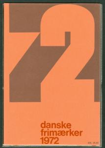 DENMARK 1972 OFFICIAL YEARSET