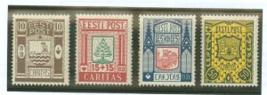 Estonia #B36-B39 Mint (NH) Single (Complete Set)