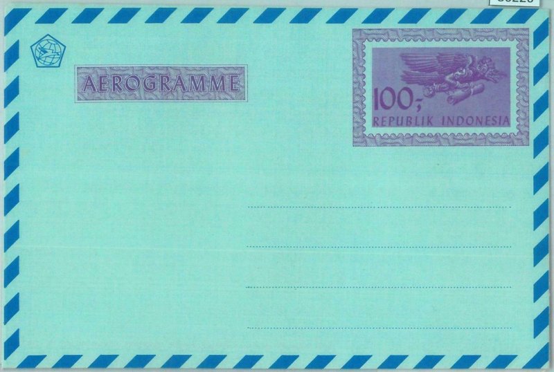86226 - INDOCHINESIA  - Postal History - Stationery AEROGRAMME:  100- purple