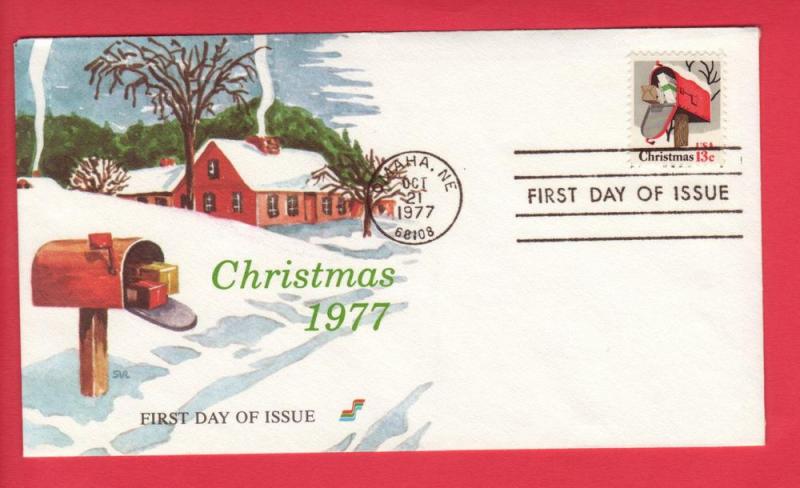 #1730 Christmas Mail Box - SPECTRUM CACHET