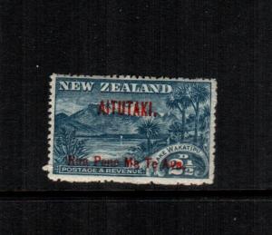 new zealand 9   MH cat $8.50 aitutaki