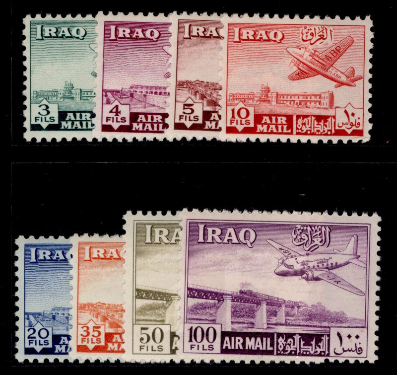 IRAQ  SG330-337, 1949 AIR set, M MINT.