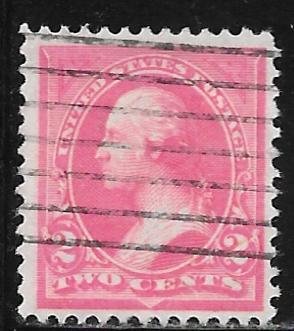 USA 248: 2c Washington, used, F-VF, POB