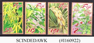 FIJI - 2005 TRADITIONAL PERFUME FLOWERS OF FIJI - 4V - MINT NH