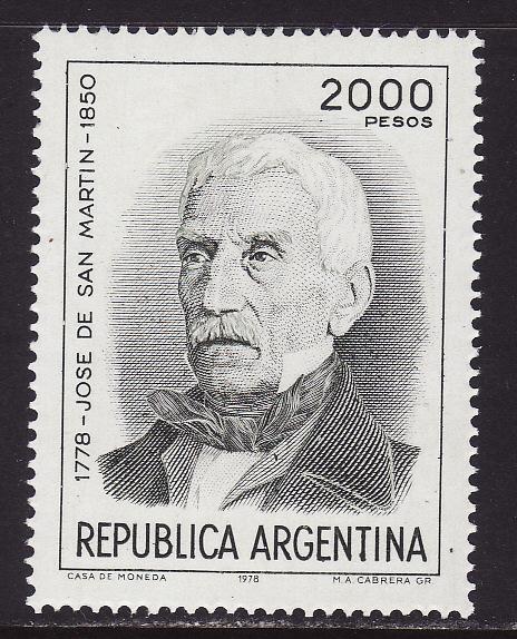 Argentina #1197-98 MNH ** San Martin