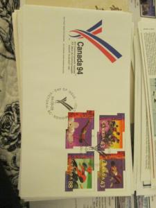 Canada #1519-1522 FDC Commonwealth Games