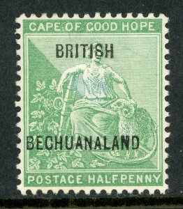 Bechuanaland  1897 British Colony QV ½p SG #57 Mint A860