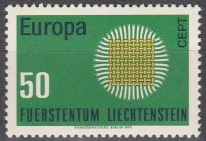 Liechtenstein #470 MNH F-VF  (SU3653)