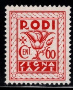 ITALY Offices in Rhodes, Rodi Scott J7 MNH** Postage Due stamp