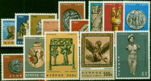 Cyprus 1966 Set of 14 SG283-296 V.F MNH