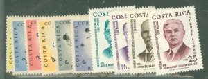 Costa Rica #C303/333  Single (Complete Set)