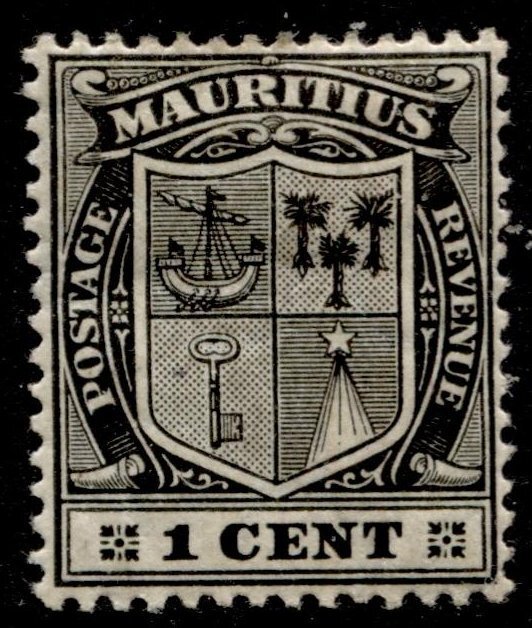 Mauritius #137 Arms Type MH CV$3.25 - Has pencil mark