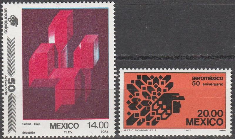Mexico #1362-3 MNH F-VF (SU7073)
