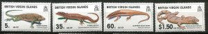 Virgin Islands 1998 #903-906 Set MNH VF Lizards Gecko  